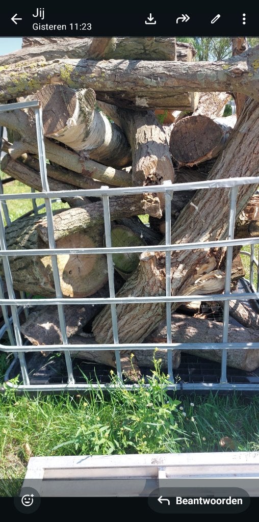 Haardhout, Tuin en Terras, Haardhout, Minder dan 3 m³, Ophalen, Overige houtsoorten, Stammen