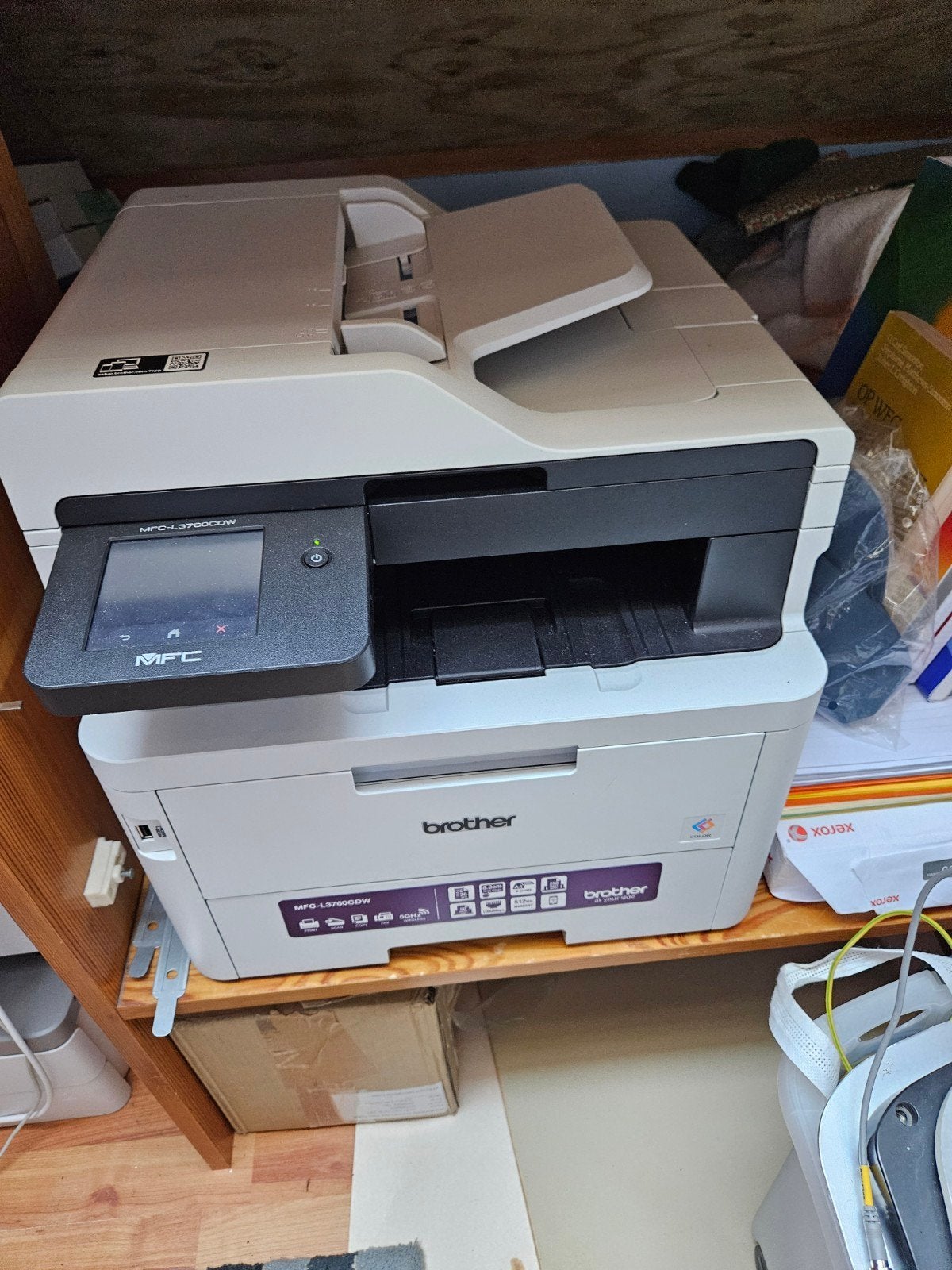 Brother MFC -L3760CDW laserprinters, Draadloos, Ophalen of Verzenden, Zo goed als nieuw, Kopieermachine