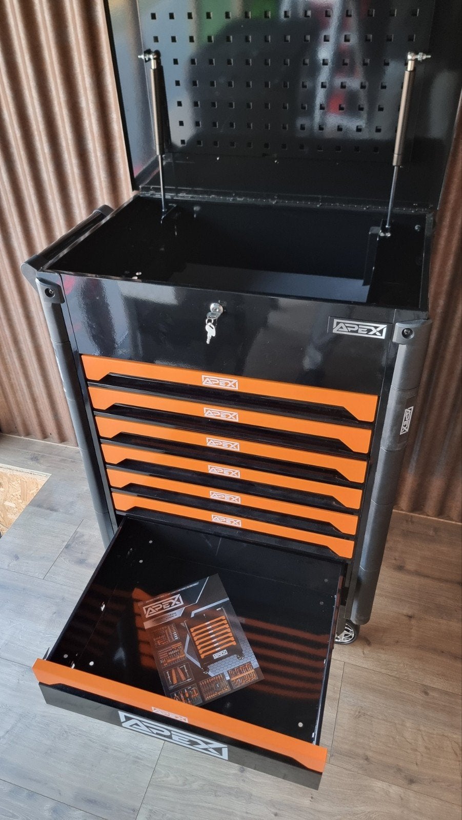 APEX gereedschapwagen 7 laden waarvan 6 gevuld, Ophalen of Verzenden, Nieuw