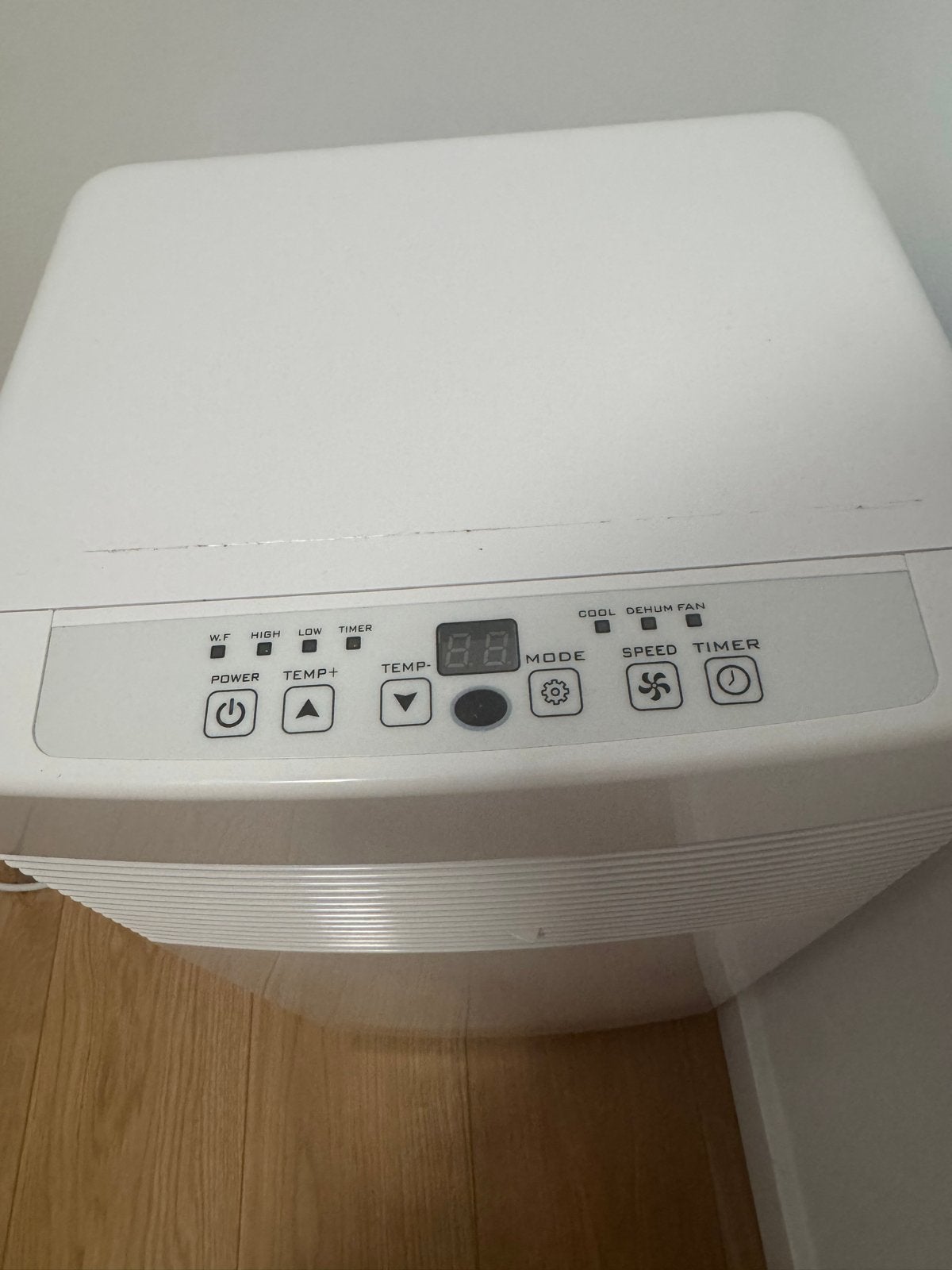 Evolar Mobiele Airco EVO-09C: Koelen, Verwarmen, Ontvochtige, Ophalen, Gebruikt, Minder dan 60 m³, 3 snelheden of meer