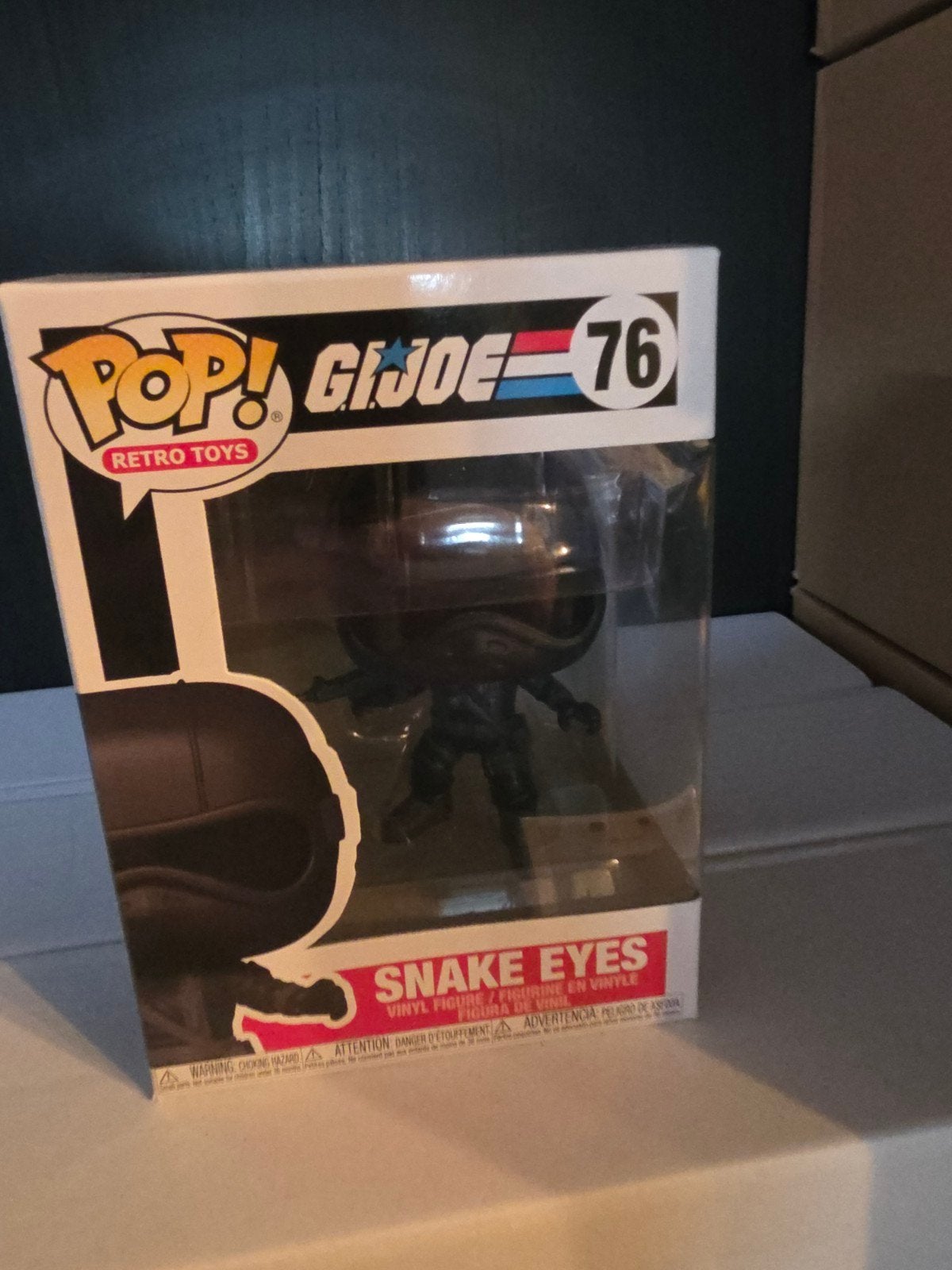 Funko Pop! G.I. Joe Snake Eyes #76 Retro Toys, Verzamelen, Poppetjes en Figuurtjes, Ophalen of Verzenden, Nieuw
