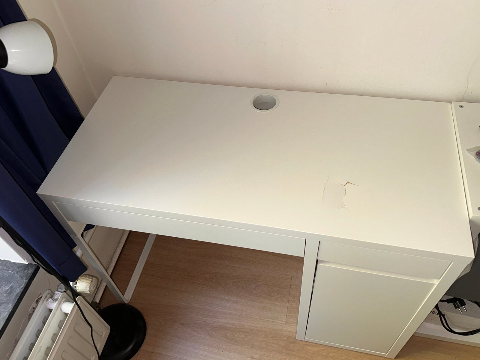 Ikea Micke Bureau, Ophalen, Gebruikt, IKEA, Wit