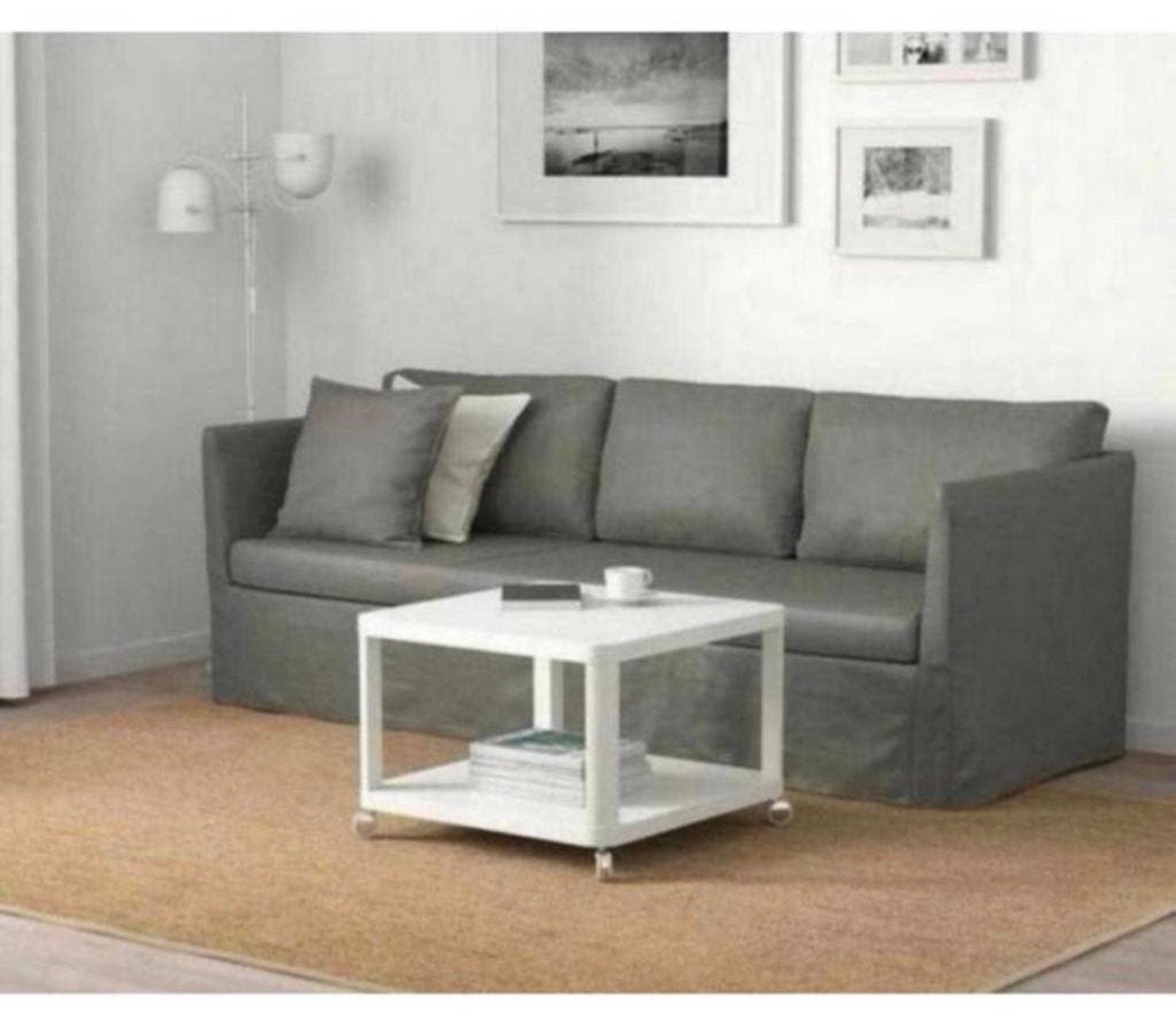 NIEUW ikea BRATHULT hoes hoezen bank grijs-groen 603.362.45, Nieuw, Ophalen of Verzenden, H, H