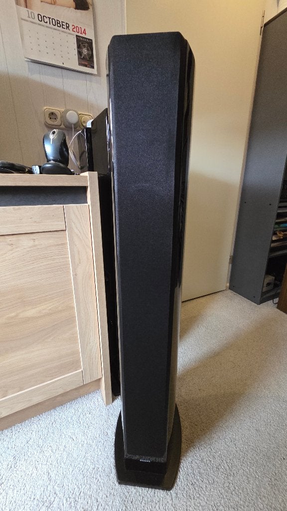Philips Vloerstaande Luidspreker - 106 cm Hoog, Audio, Tv en Foto, Ophalen, Gebruikt, Geschikt voor surround/home cinema, Minder dan 60 watt