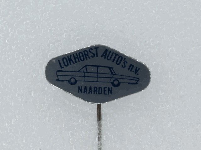SP1543 Speldje Lokhorst Auto\'s N.V. Naarden, Ophalen of Verzenden, Gebruikt, Overige onderwerpen