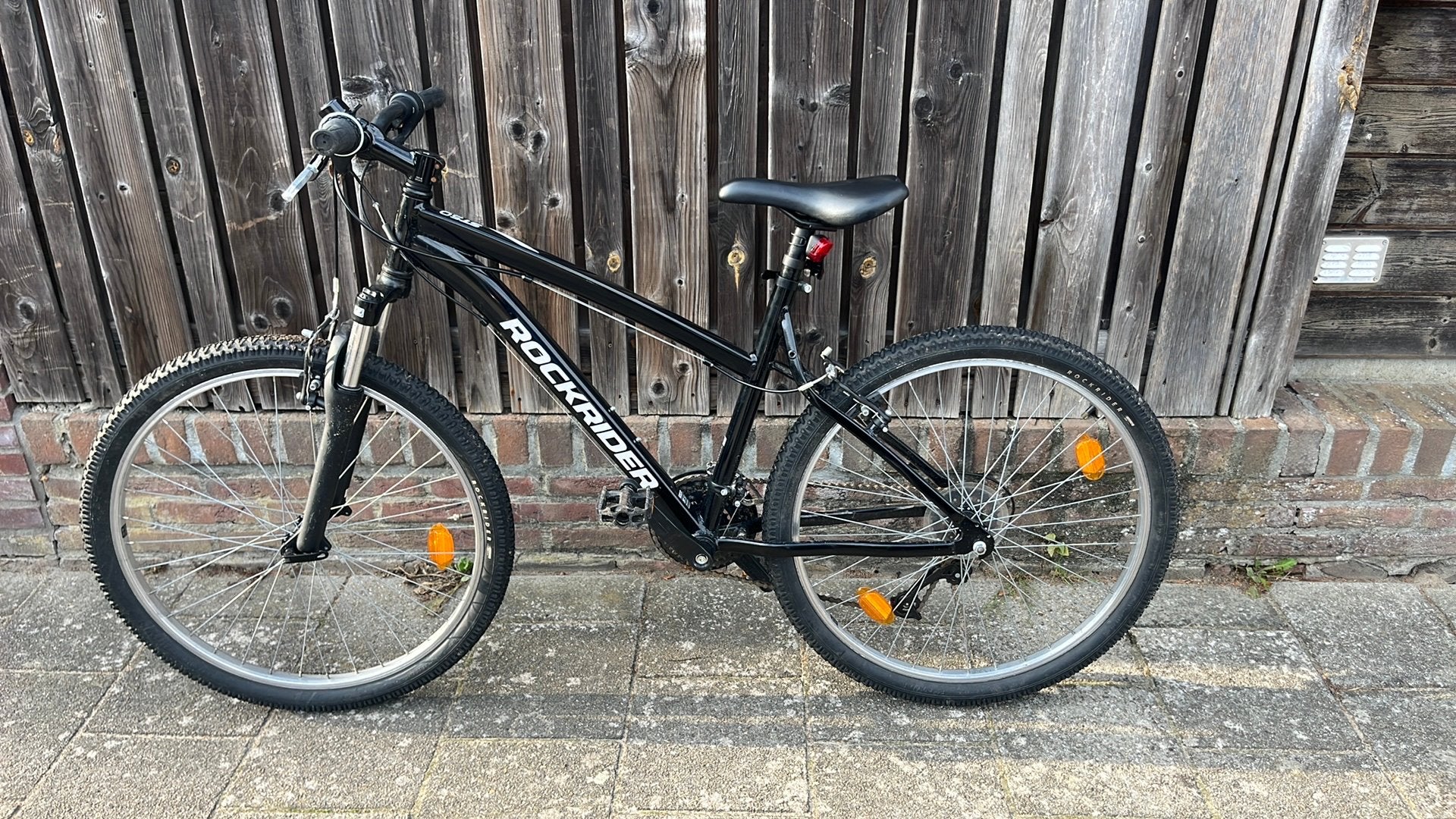 Rockrider ST50 mountainbike zwart, Ophalen, Zo goed als nieuw, Aluminium, 24 inch of meer