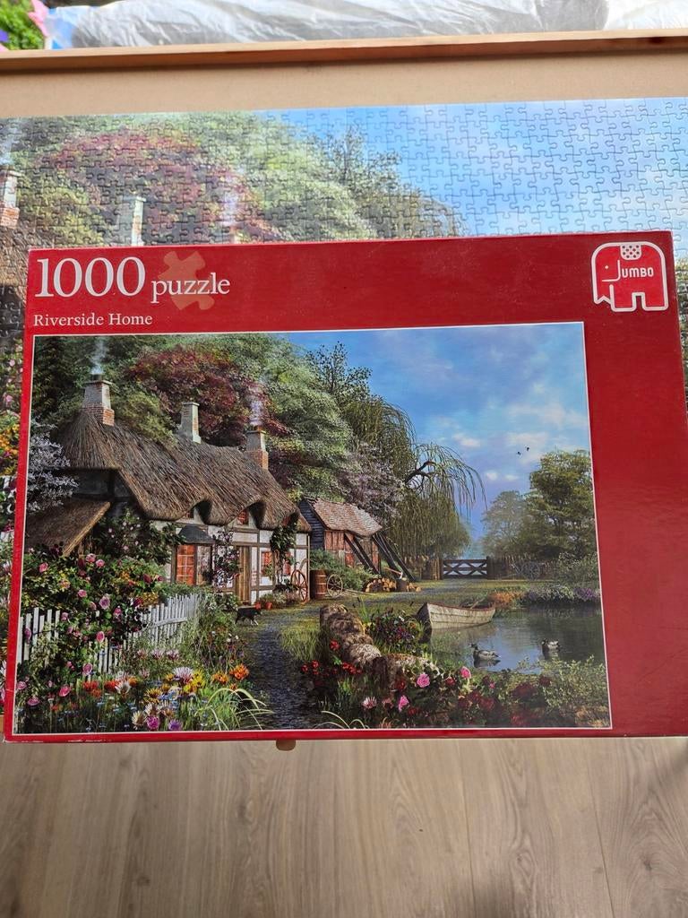 Mooie Jumbo puzzel  1000 stukjes, Ophalen, 500 t/m 1500 stukjes, Zo goed als nieuw, Legpuzzel