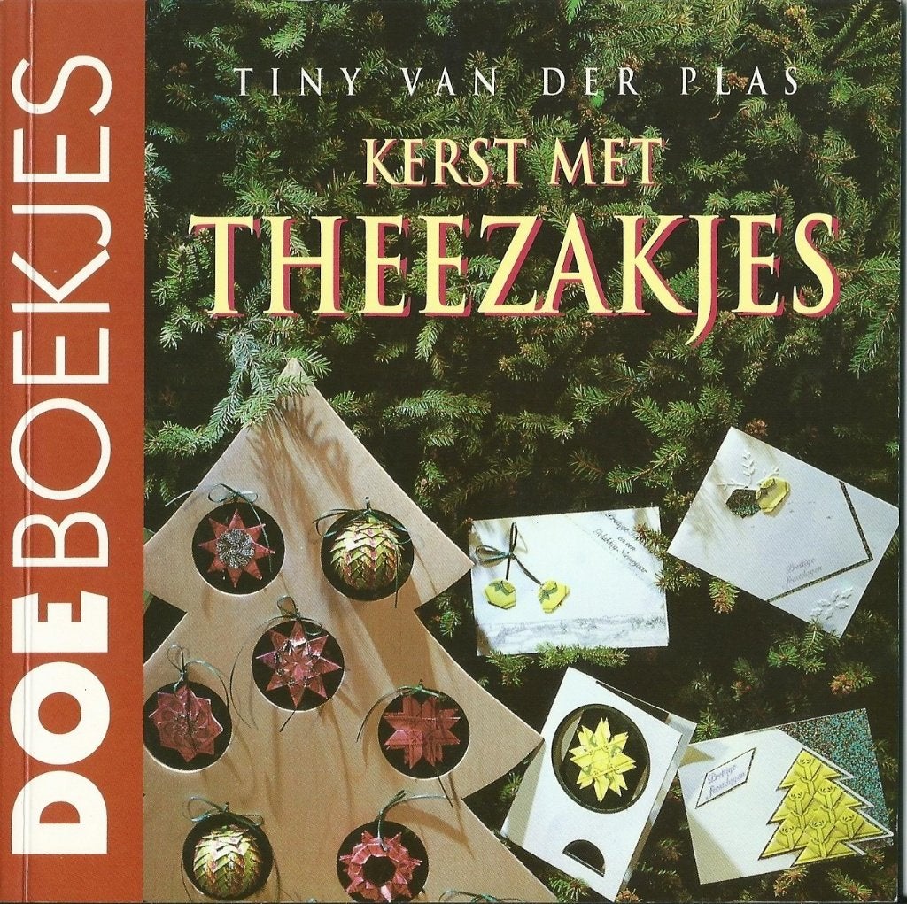 Gevouwen modellen uit theezakjes voor kerstballen,kaarten ed, Hobby en Vrije tijd, Verzenden, Boek