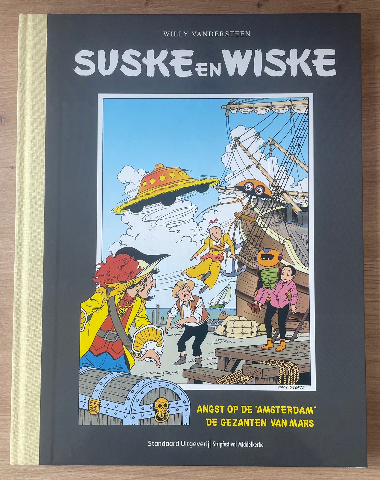 Suske en Wiske, Luxe uitgave + een losse prent!, Boeken, Stripboeken, Eén stripboek, Ophalen of Verzenden, Zo goed als nieuw