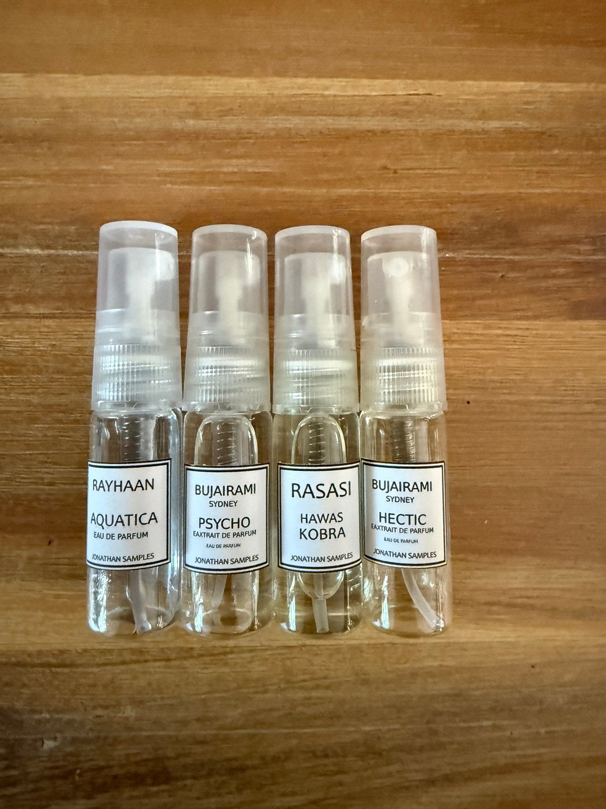 Decant van 2-3ml van Bujairami Hectic/Paycho, Hawas Cobra ea, Verzenden, Nieuw