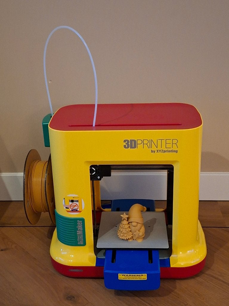 3D Printer voor starters: DaVinci Minimaker, Computers en Software, Ophalen, XYZprinting, Zo goed als nieuw, Filament