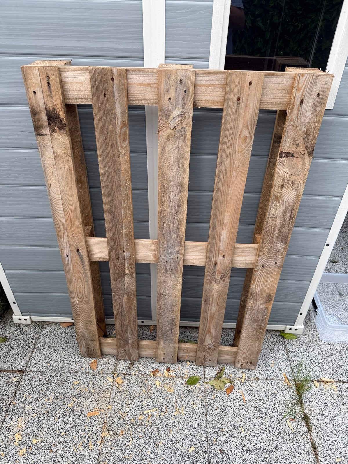 Gebruikte houten pallet voor diverse doeleinden, Ophalen, Gebruikt, 50 mm of meer, Pallet