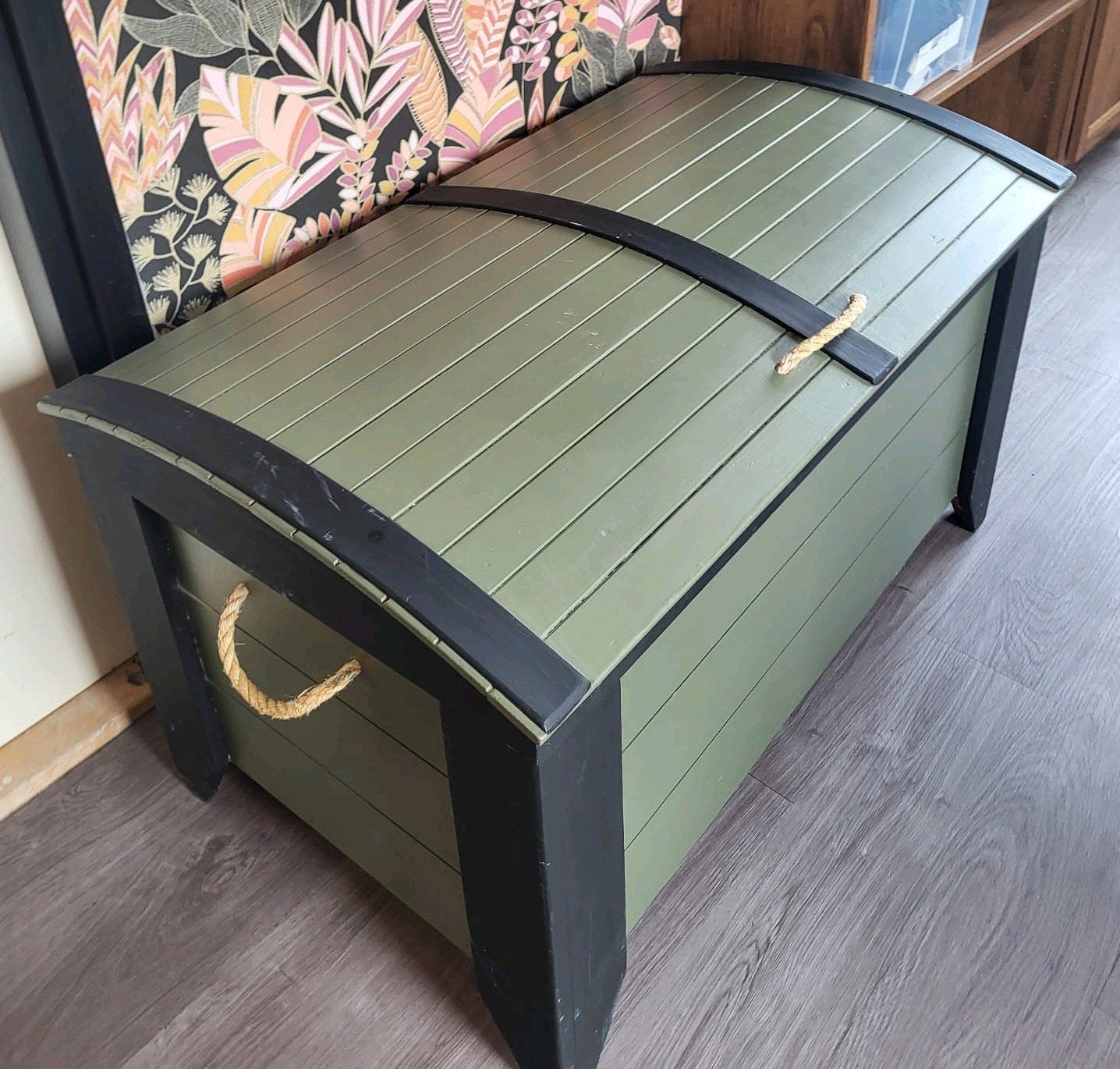 Dekenkist / opbergkist / speelgoedkist / schatkist, Huis en Inrichting, Woonaccessoires | Kisten, Ophalen, 50 – 75, Gebruikt, 50 tot 100 cm