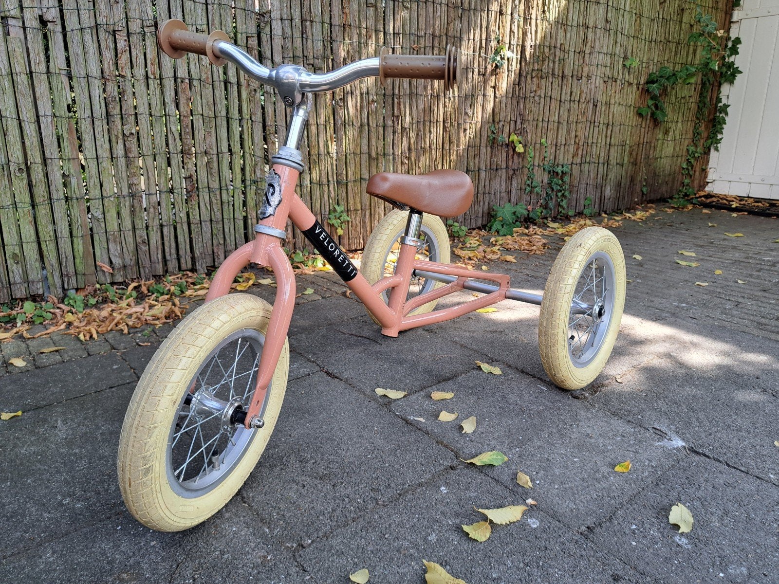 Veloretti Tricycle roze - 2-in-1 loopfiets en driewieler, Ophalen, Gebruikt, Loopfiets