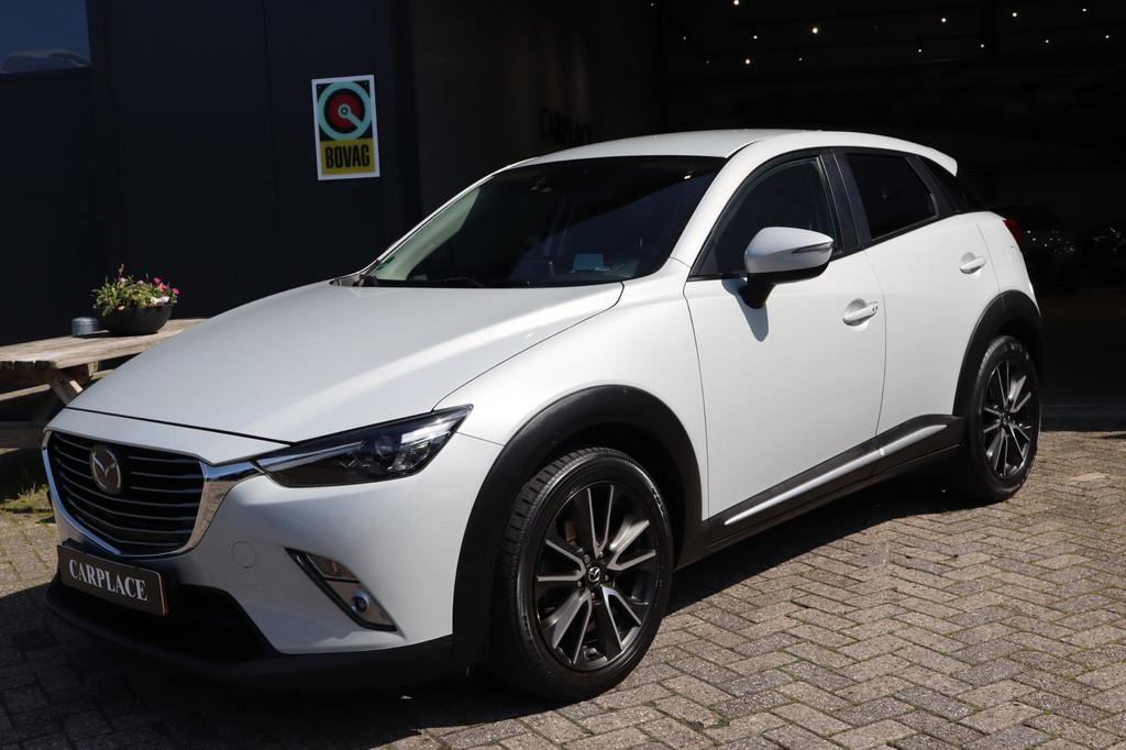 Mazda CX-3 2.0 SkyActiv-G 120 GT-M/Automaat, Auto's, Mazda, 1998 cc, Euro 6, 4 cilinders, Wit