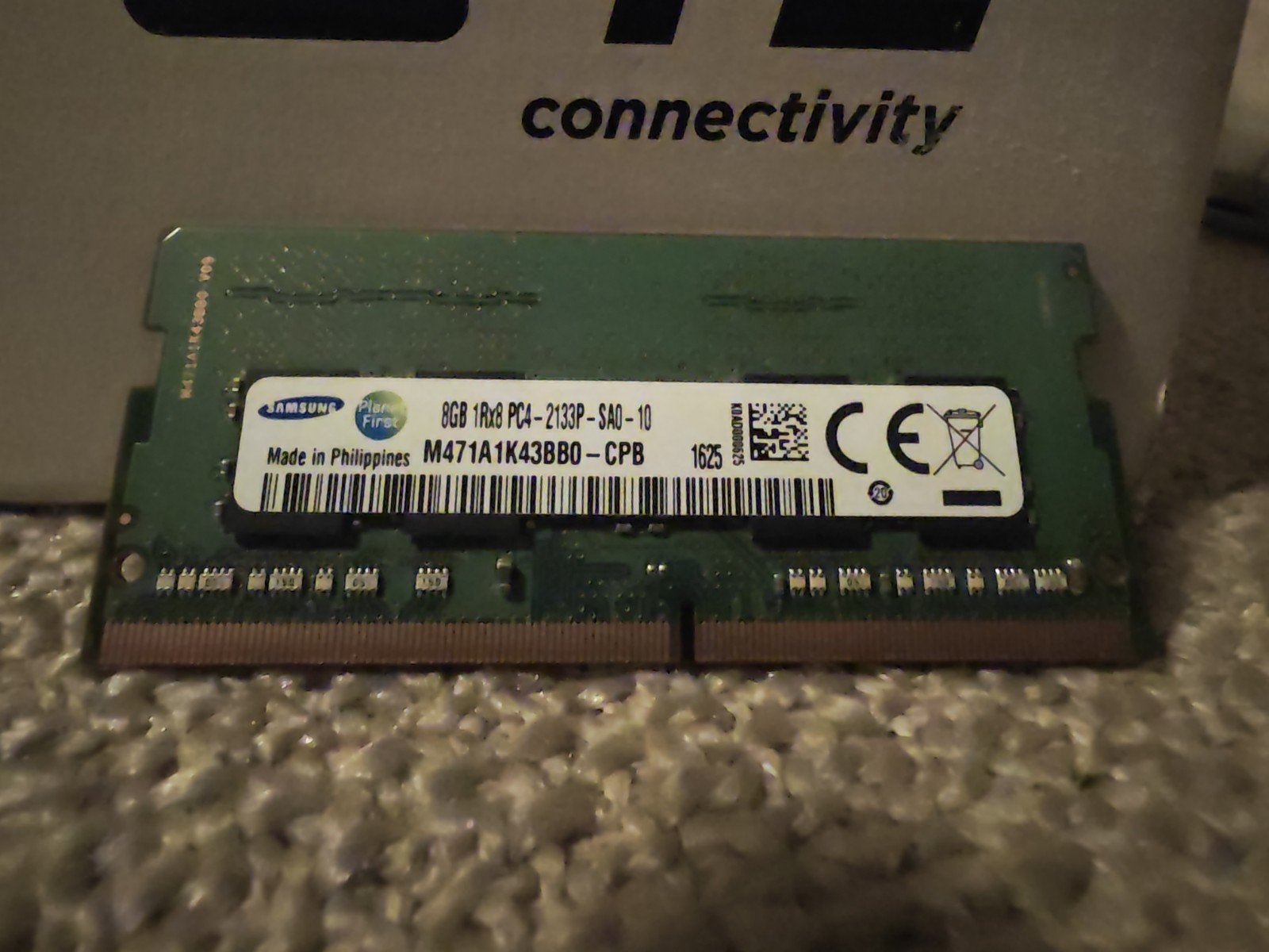 Samsung 8GB DDR4 Laptop RAM Geheugen (M471A1K43BB0-CPB), Gebruikt, DDR4, 8 GB, Laptop