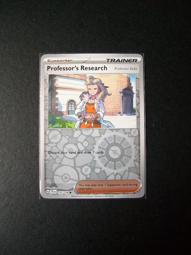 1927. Nieuwe Pokemon Kaart Holofoil  PROFESSOR's RESEARCH, Verzenden, Nieuw, Losse kaart, Foil