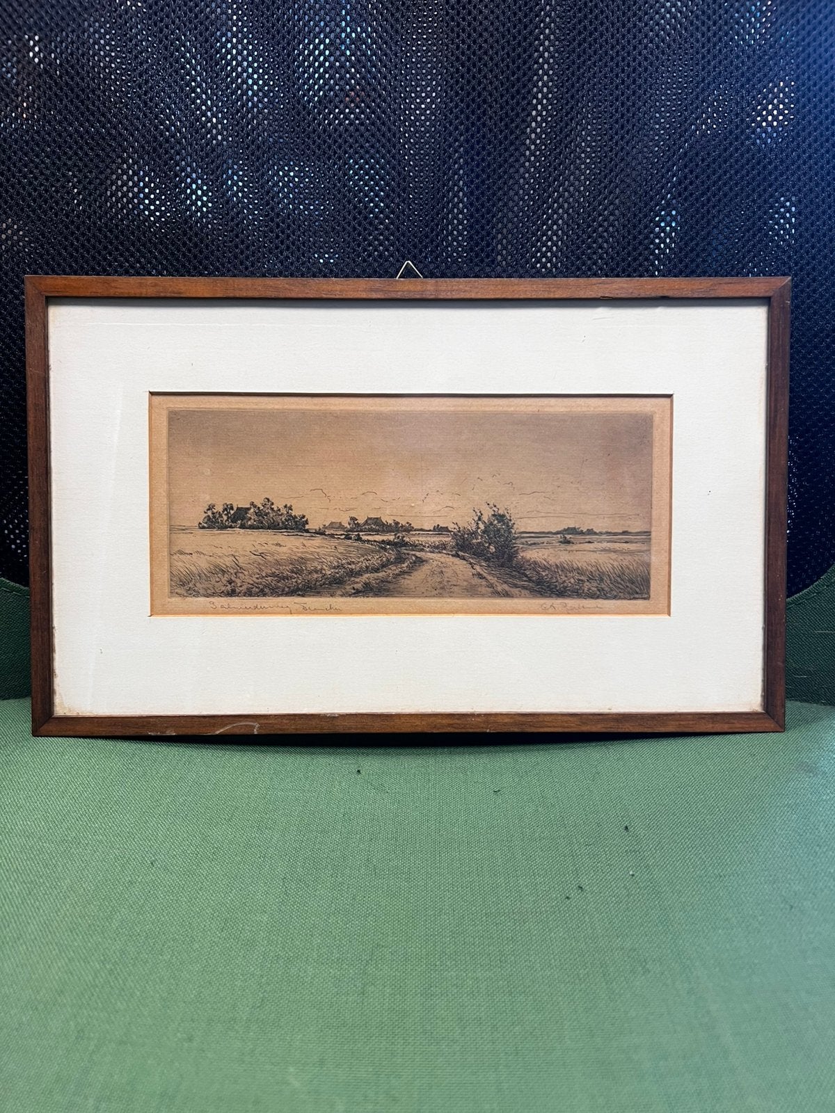 Abe Gerlsma - Ets - Franeker, Antiek en Kunst, Kunst | Etsen en Gravures, Ophalen of Verzenden