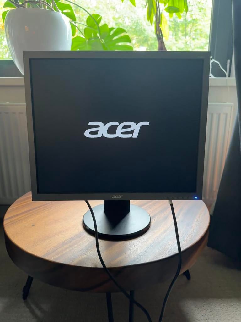 Acer 19” LCD Monitor (B193) – Fully Working, Computers en Software, Monitoren, Zo goed als nieuw, 60 Hz of minder, DVI, Overige typen