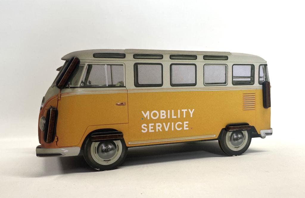 VolksWagen T1 pennenhouder geel, Ophalen of Verzenden, Gebruikt