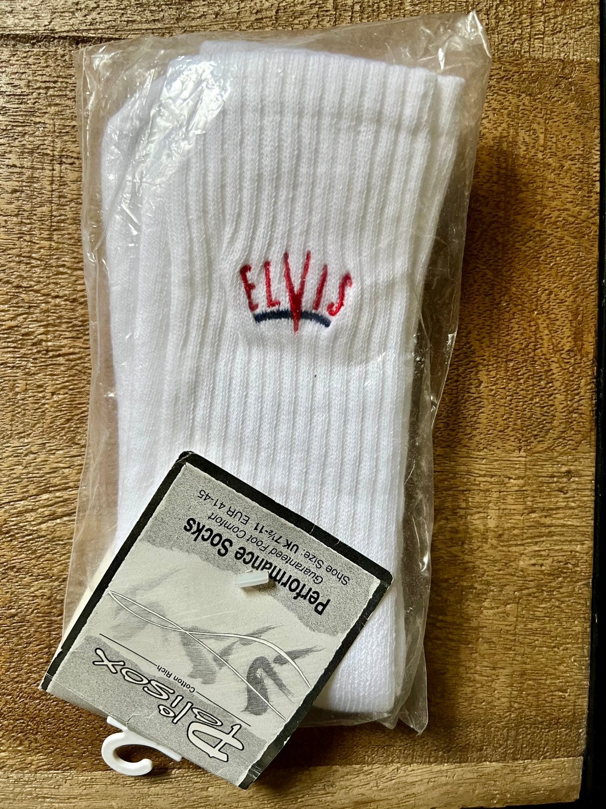 Sokken Elvis Presley promotie-item, nieuw, maat 41-45., Kleding | Heren, Ophalen of Verzenden, Zo goed als nieuw, Maat 43 t/m 46