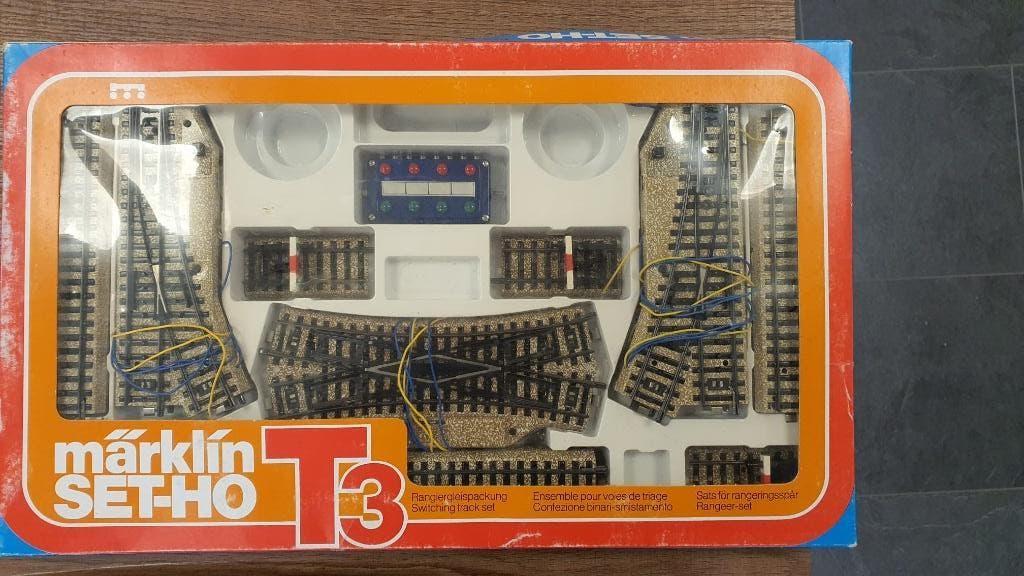 Marklin M rail uitbreidingset T3, Hobby en Vrije tijd, Modeltreinen | H0, Wisselstroom, Gebruikt, Rails, Ophalen of Verzenden