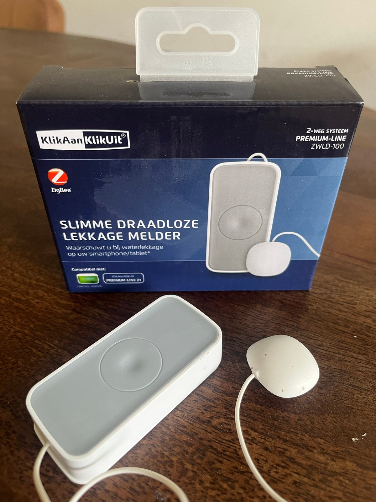 KlikAanKlikUit ZWLD-100 Slimme Draadloze Watermelder, Detector, Sensor of Melder, Nieuw, Ophalen of Verzenden, Overige soorten