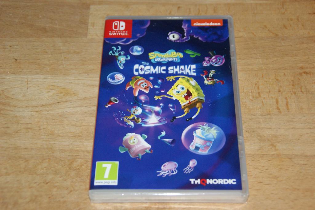 Spongebob Squarepants the Cosmic Shake (Switch) NIEUW, Spelcomputers en Games, Games | Nintendo Switch, Nieuw, Avontuur en Actie