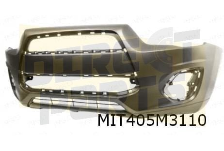 Mitsubishi ASX (7/12-) voorbumper (bij koplampsproeiers) (te, -, -, Nieuw, -