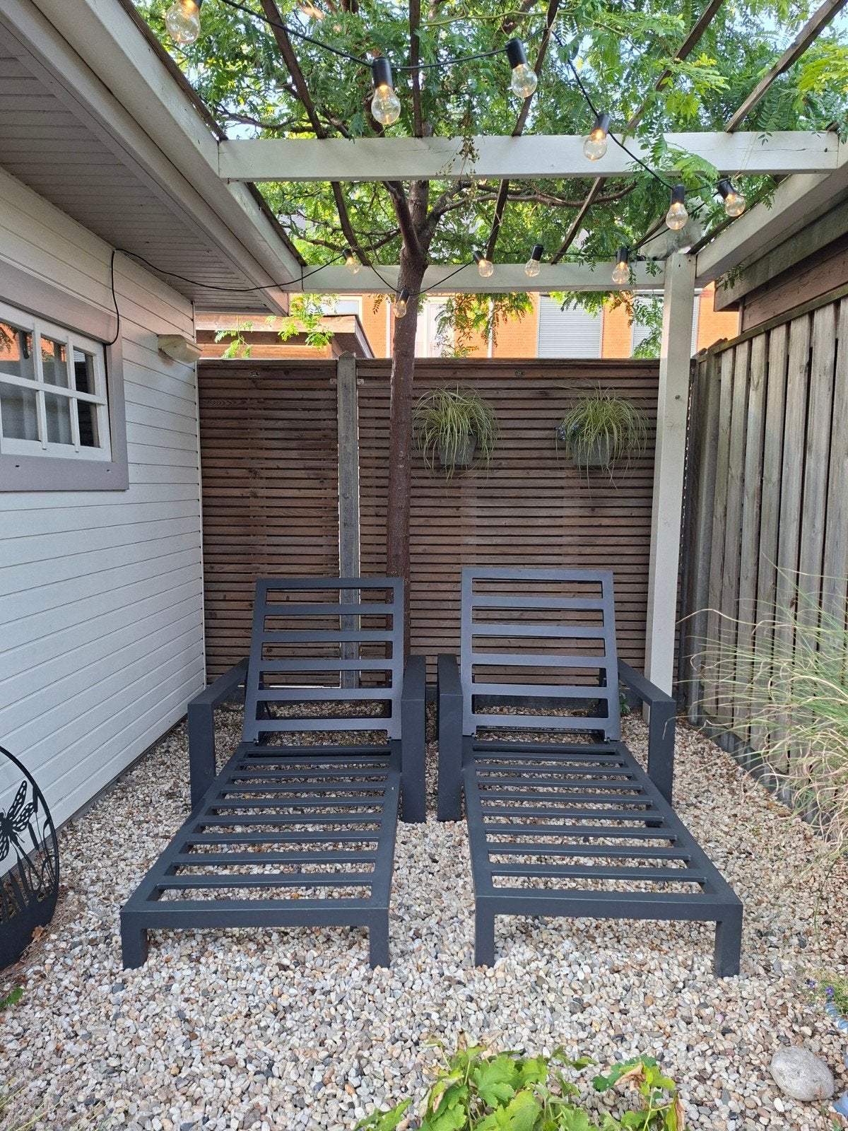 Ligstoelen aluminium Groen inclusief kussens, Tuin en Terras, Tuinhuizen, Ophalen, Gebruikt, Metaal