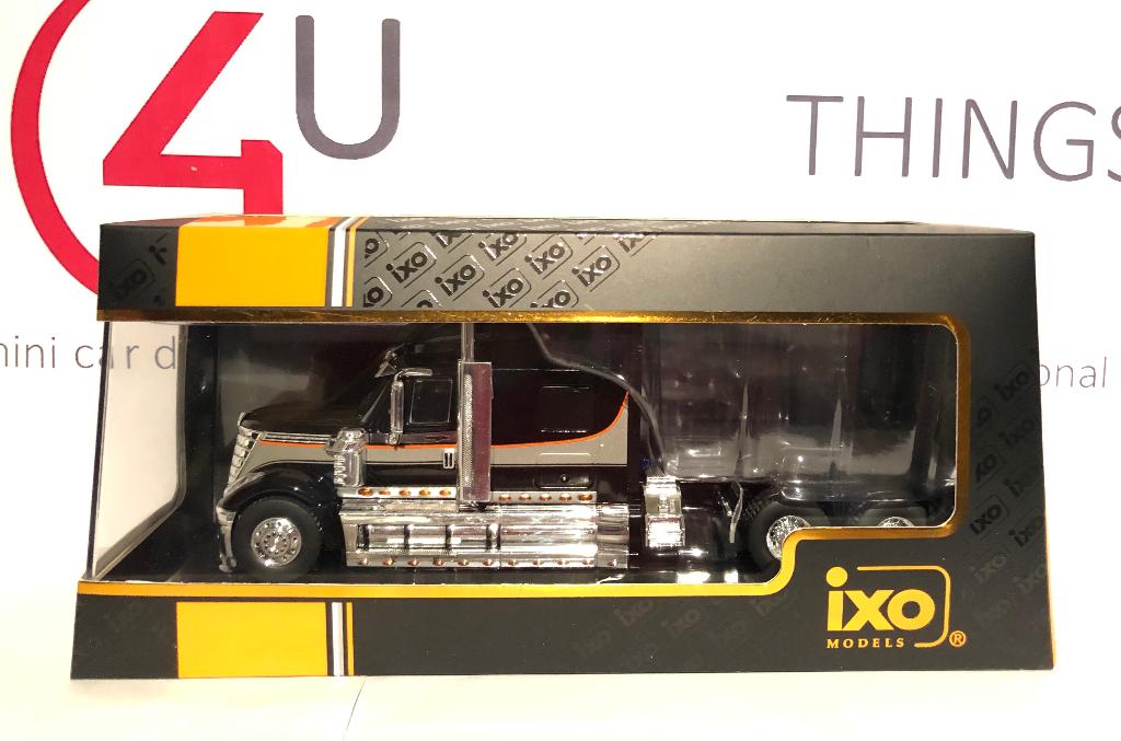 Ixo 1:43 International Lonestar 2010 zwart/zilver nieuw, Ophalen of Verzenden, Nieuw, Bus of Vrachtwagen, Overige merken