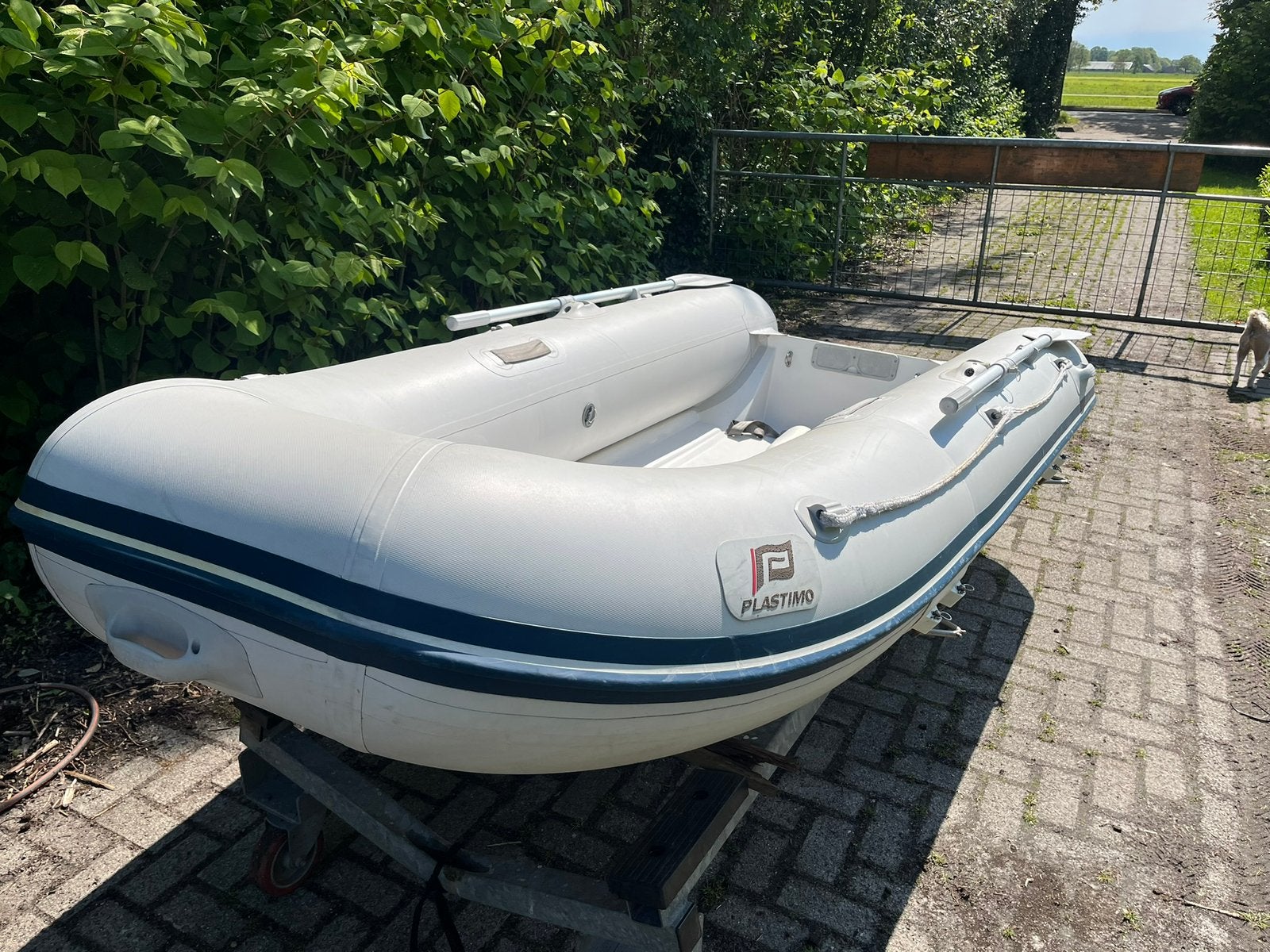 Plastimo Rib 310 rubberboot., Ophalen of Verzenden, Gebruikt, Polyester/glasvezel