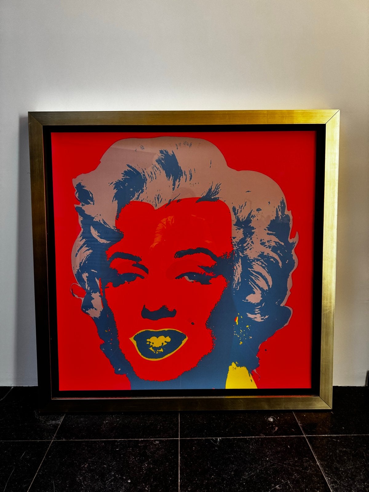 Andy Warhol Marilyn Monroe Reproducties - Set van 3, Hout, Achter glas, Ophalen of Verzenden, Print