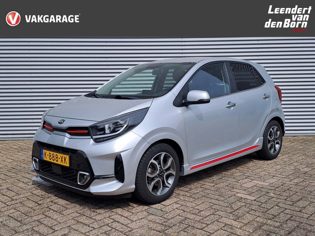 Kia Picanto 1.0 DPi GT-Line | Kunstlederen bekleding | Cruis, Auto's, Kia, Bedrijf, Te koop, Picanto, ABS, Achteruitrijcamera