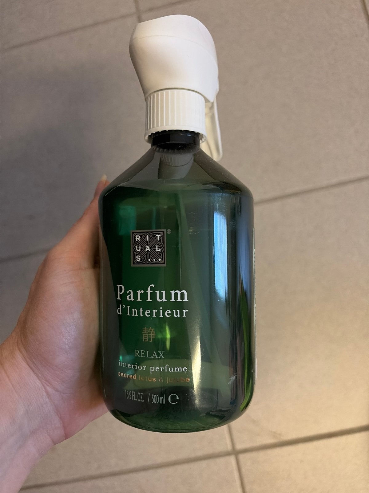 Rituals Parfum d'Interieur Relax - Sacred Lotus & Jujube, Ophalen, Zo goed als nieuw, Groen, Kunststof
