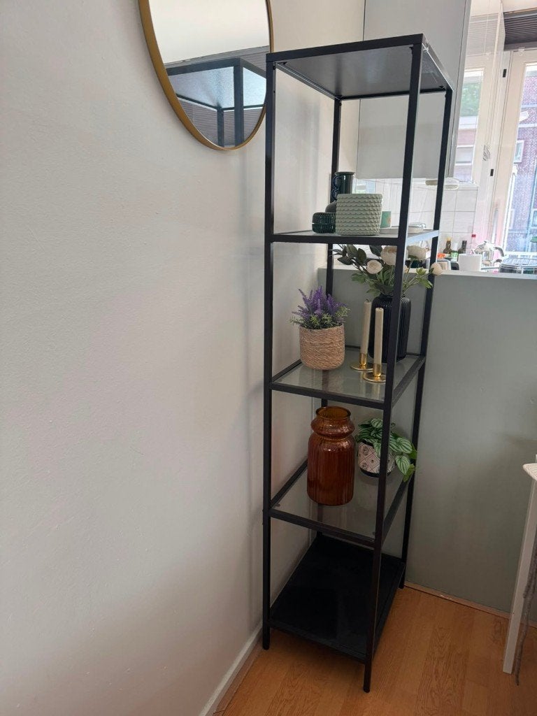 IKEA VITTSJÖ stellingkast, Ophalen, Zo goed als nieuw