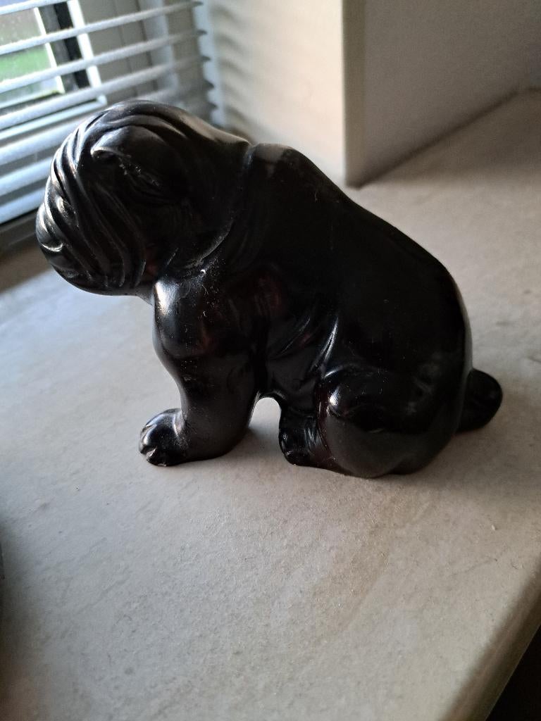 Zittende Engelse Bulldog *Leuk *, Ophalen of Verzenden, Zo goed als nieuw