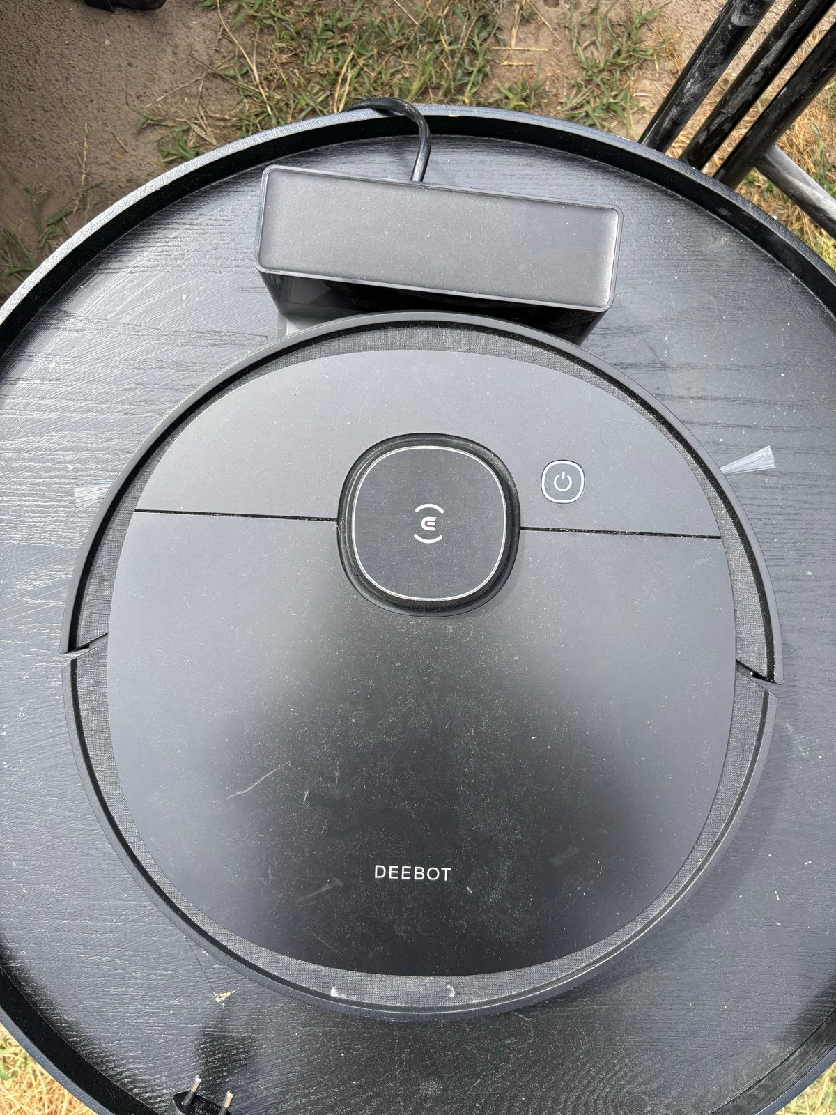Robotstofzuiger met Dweilfunctie, Witgoed en Apparatuur, Stofzuigers, Gebruikt, Robotstofzuiger, Ecovacs, Draadloos, Reservoir