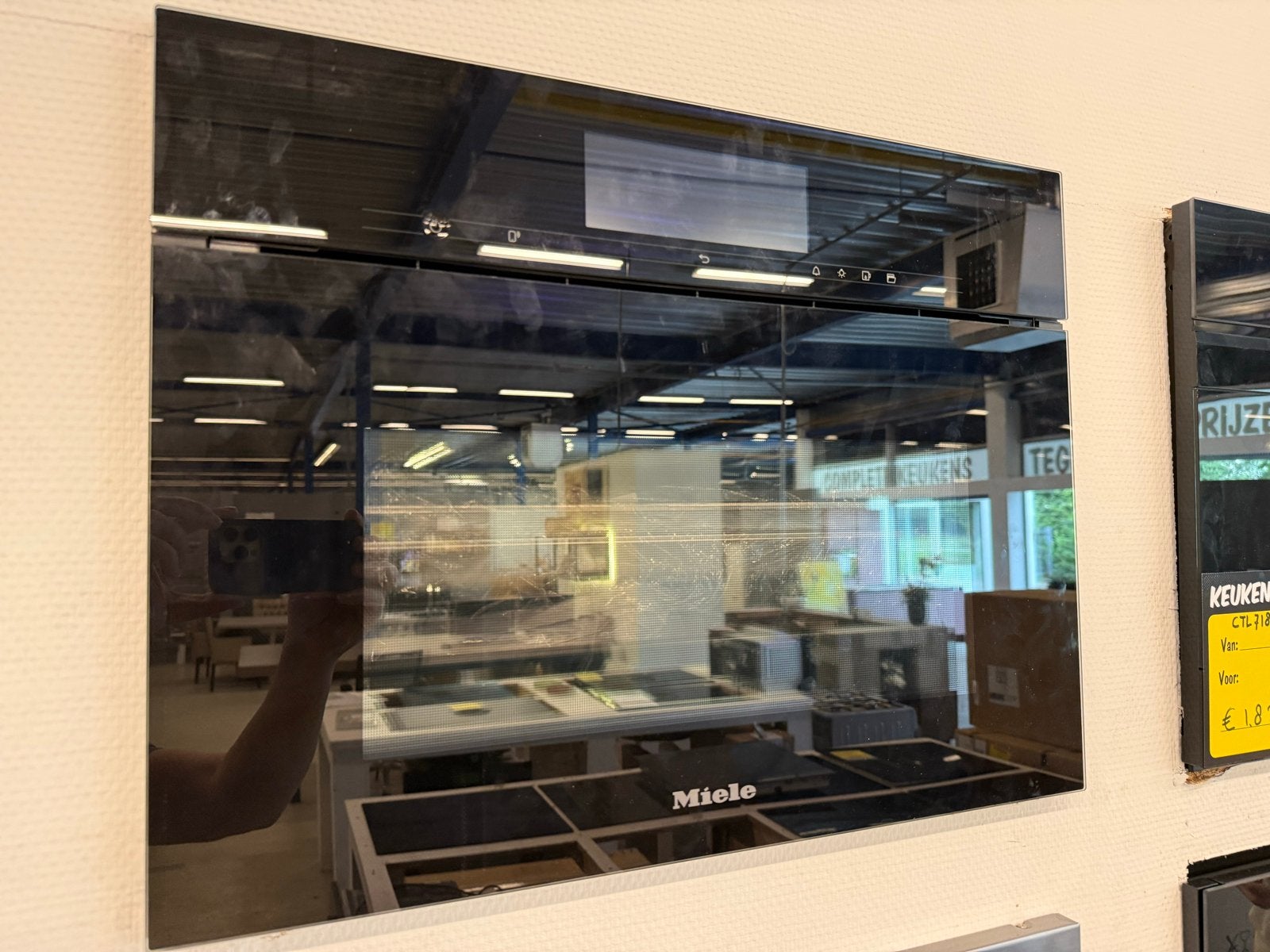 Miele combi-stoomoven DGC7845XOBSW - Nieuw, Ophalen, Hete lucht, Nieuw, Combi-oven