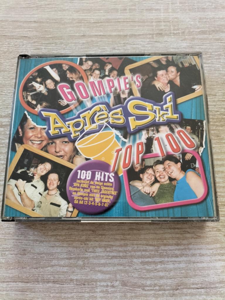 Gompie's après ski top 100 2 cd box, Ophalen of Verzenden, Nederlandstalig