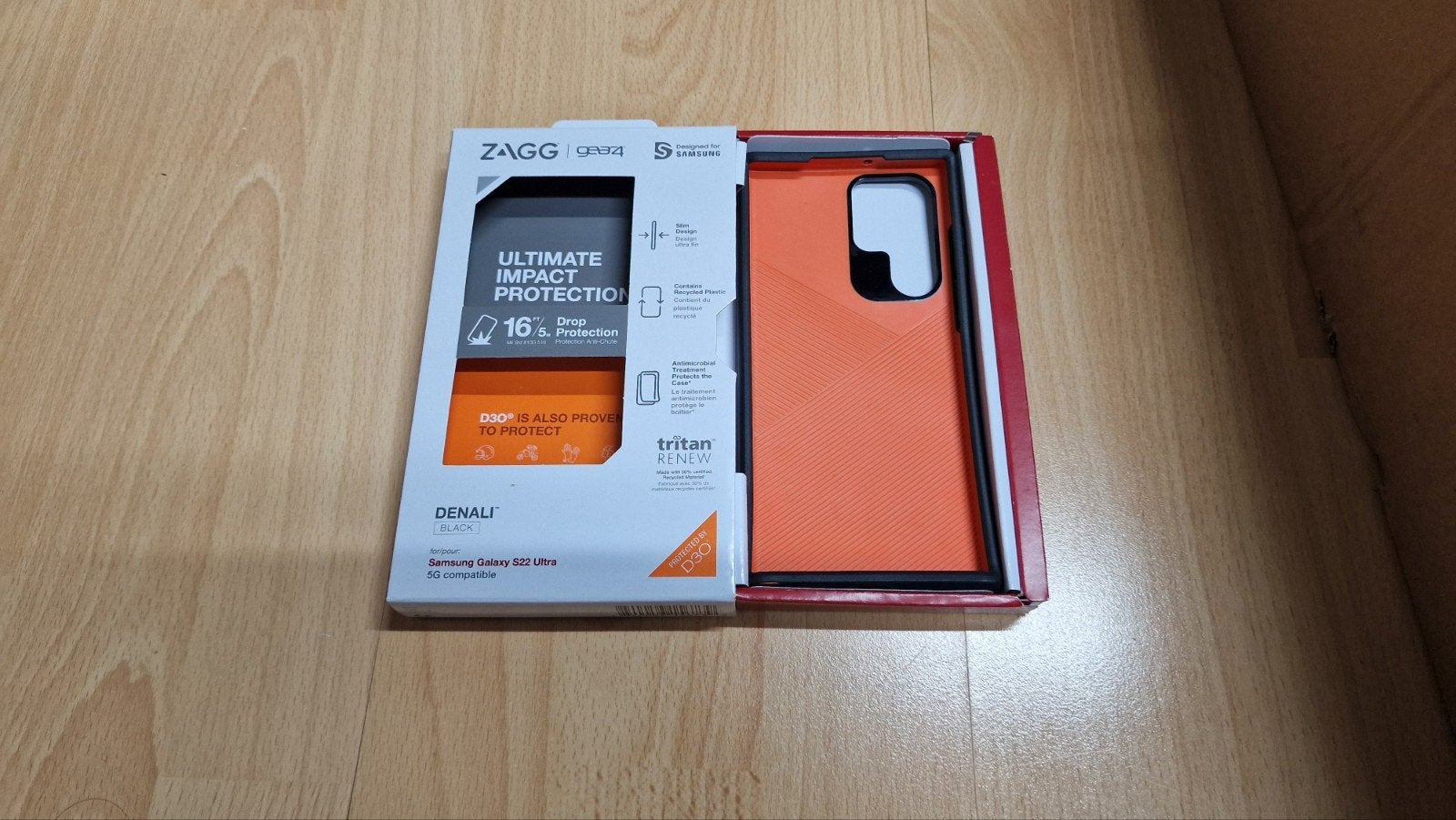 Zagg gear4 hoes voor Samsung S22 Ultra, Ophalen of Verzenden, Nieuw, Overige modellen, Hoesje of Tasje