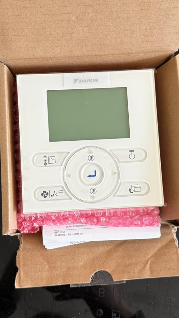 Daikin BRC1E53A7 bedrade airco afstandsbediening, Ophalen of Verzenden, Nieuw