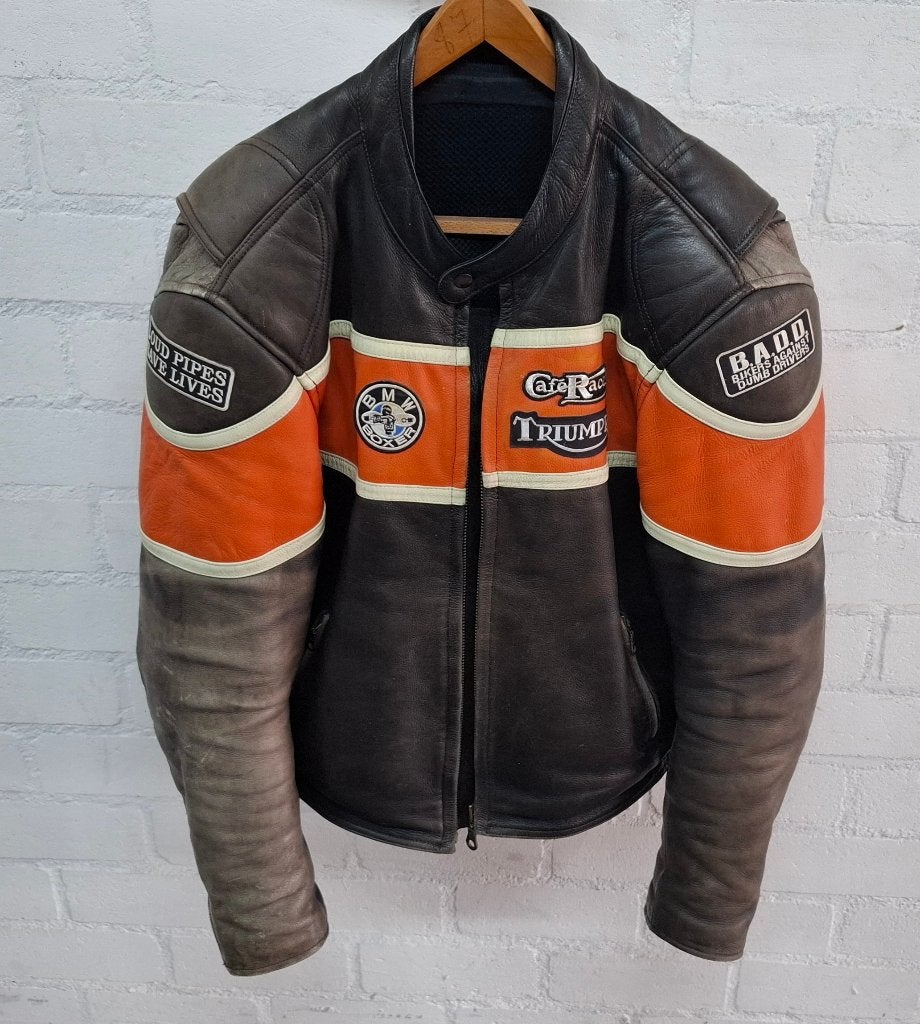 Leren motorjas maat XL, Ophalen of Verzenden, Tweedehands, Jas | leer
