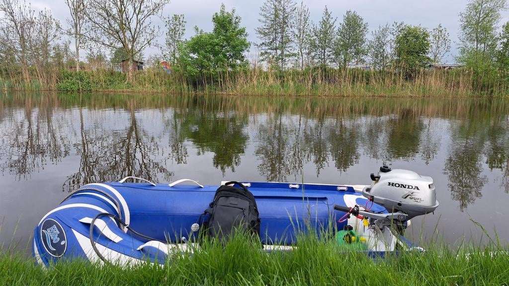 Hibo 2,20 met Honda 2pk, Ophalen, Gebruikt, Overige typen