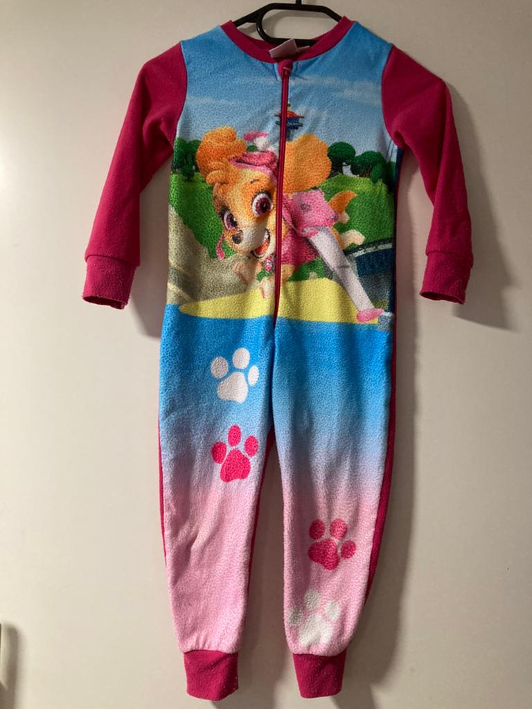Paw Patrol Onesie / pyjama Maat 98/104 Nickelodeon roze, Kinderen en Baby's, Kinderkleding | Maat 98, Ophalen of Verzenden, Zo goed als nieuw