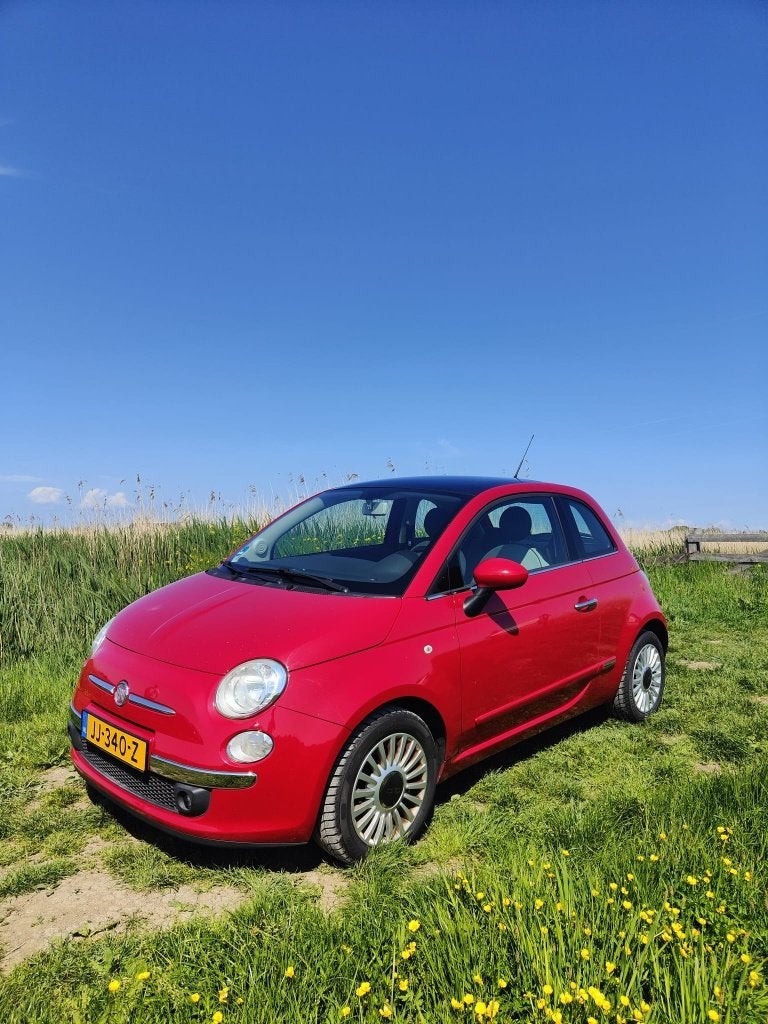 Fiat 500 1.2C - Zeer goed onderhouden, Auto's, Fiat, Voorwielaandrijving, 1242 cc, 4 cilinders, 840 kg