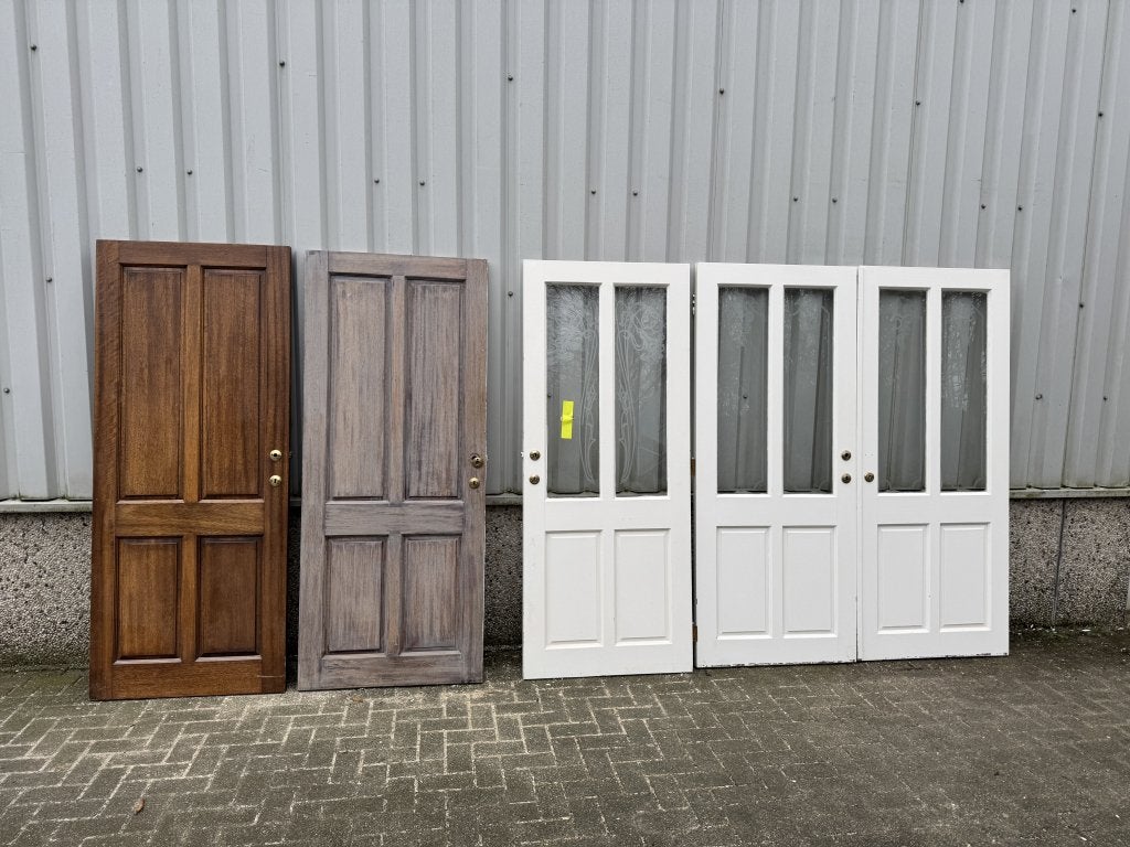 Leuke set massieve hardhouten deuren, Doe-het-zelf en Verbouw, La belle porte, Jurgen.hoogenboezem@gmail.com, Binnendeur, Zo goed als nieuw