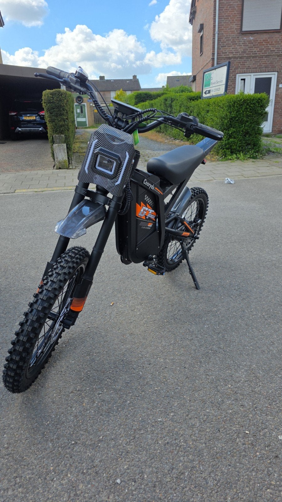 Cooyesh elektrische fiets/e-bike - Zo goed als nieuw, Ophalen, Zo goed als nieuw, 50 km per accu of meer, Overige merken