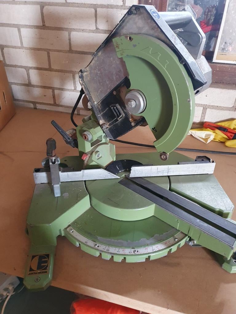 Elektra Beckum Afkortzaag, Ophalen, Elektra Beckum, Gebruikt, 600 tot 1200 watt