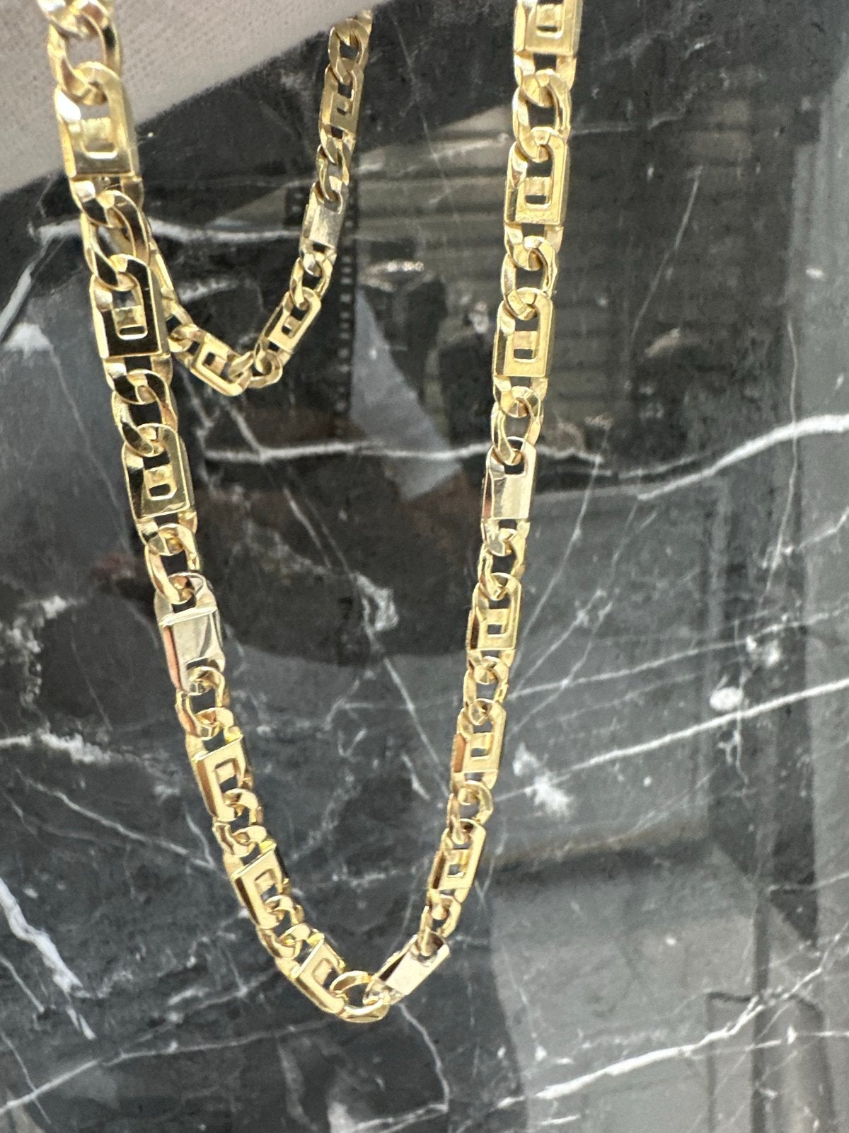 14k Gouden Rolex Ketting Massief Bicolor, Verstelbaar, Nieuw, Ophalen of Verzenden, Goud
